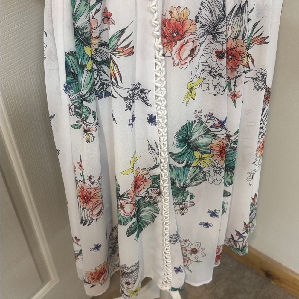 Torrid Floral Smocked Dress - Picture 7 of 11